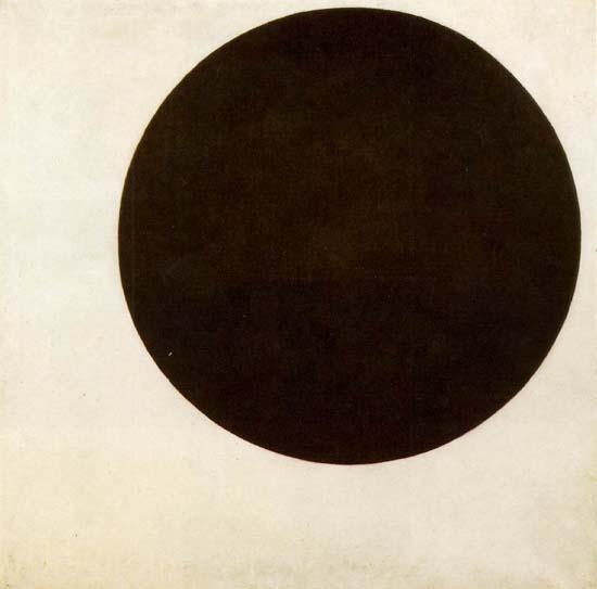 Kazimir Malevich Black Circle, signed 1913